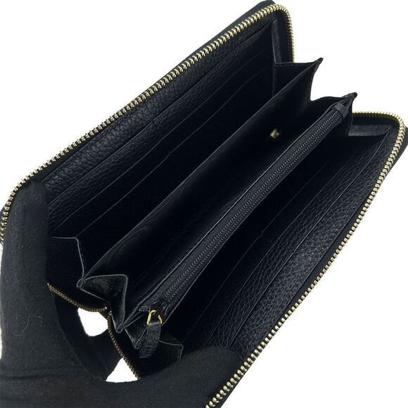 GUCCI GG Marmont Leather Zip Wallet - Picture 3 of 6